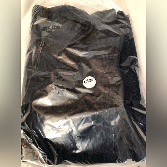 7 for all Mankind Denim Jumpsuit Zip Front Long Sleeve Bootcut XS - Picture 15 of 16